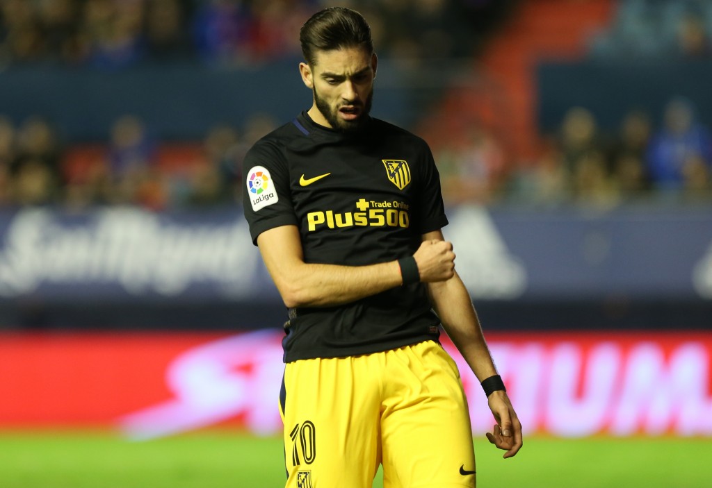 Yannick Carrasco is reportedly unhappy at Atletico Madrid. (Photo courtesy - Cesar Manso/AFP/Getty Images)