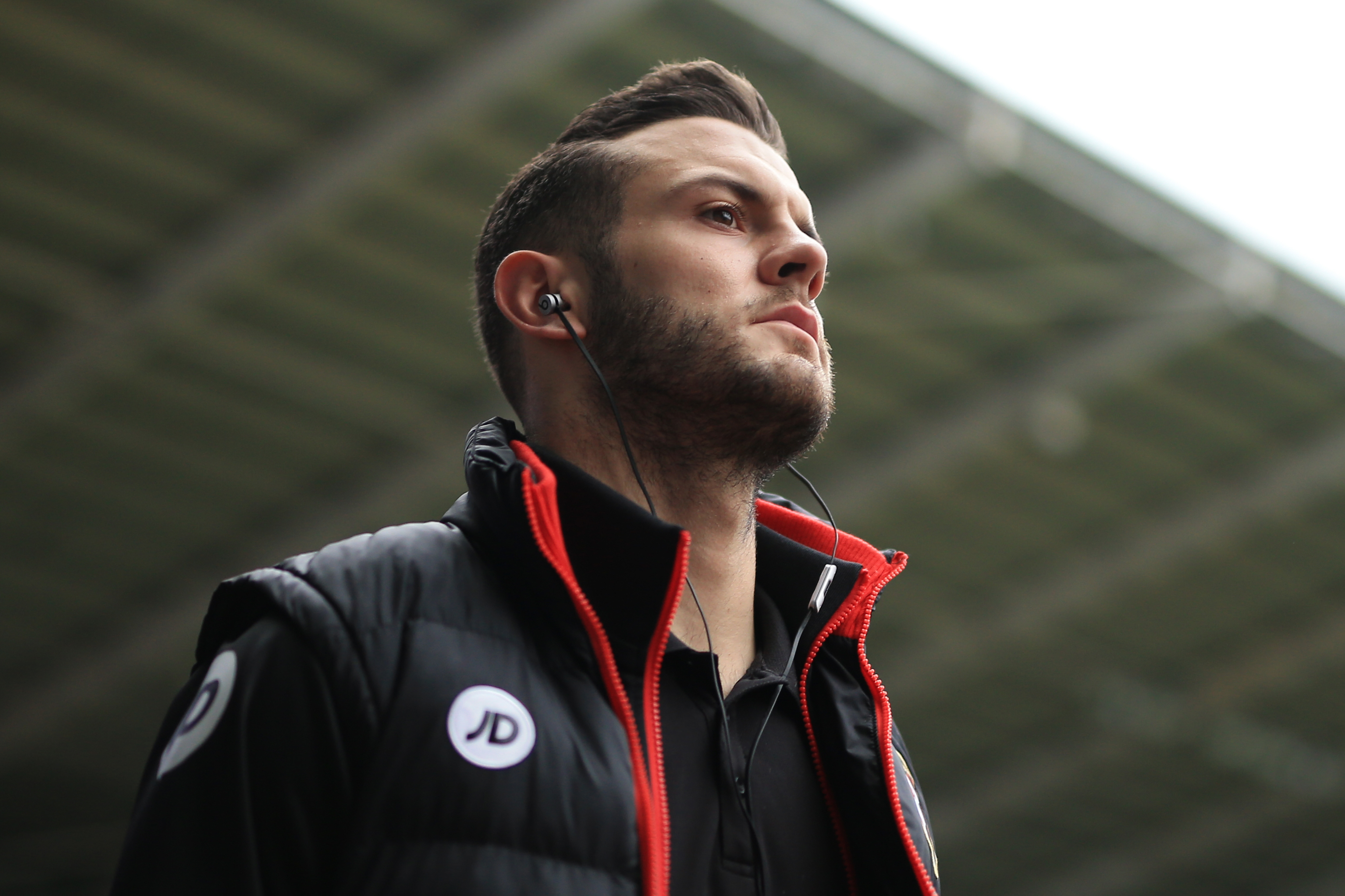 SWANSEA, WALES - DECEMBER 31:  Jack Wilshere of AFC Bournemouth is seen on arrival at the stadium prior to the Premier League match between Swansea City and AFC Bournemouth at Liberty Stadium on December 31, 2016 in Swansea, Wales.  (Photo by Ben Hoskins/Getty Images)