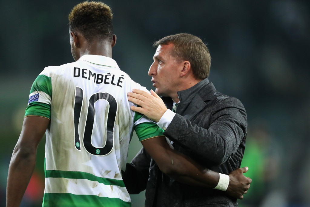 Rodgers set to have Dembele, for now atleast. (Picture Courtesy - AFP/Getty Images)