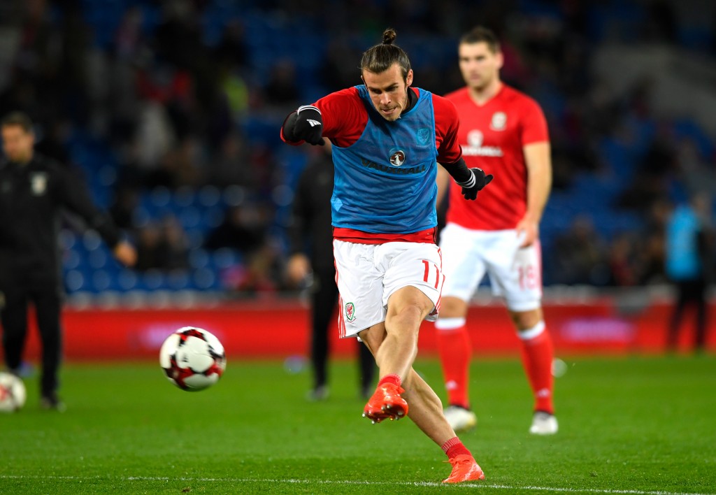 Will it be the red or blue or will the Welsh speedster continue to don the white jersey? (Picture Courtesy - AFP/Getty Images)