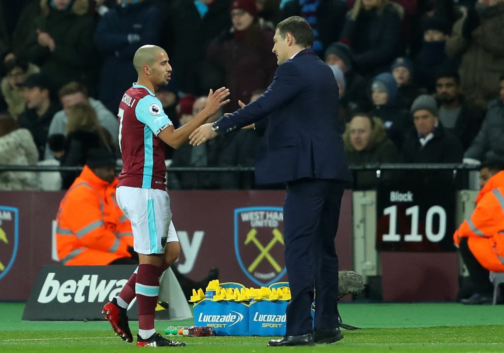 Slaven Bilic and West Ham United were hard done by by controversial decisions, but they managed to hold their own on the night. (Photo by Warren Little/Getty Images)