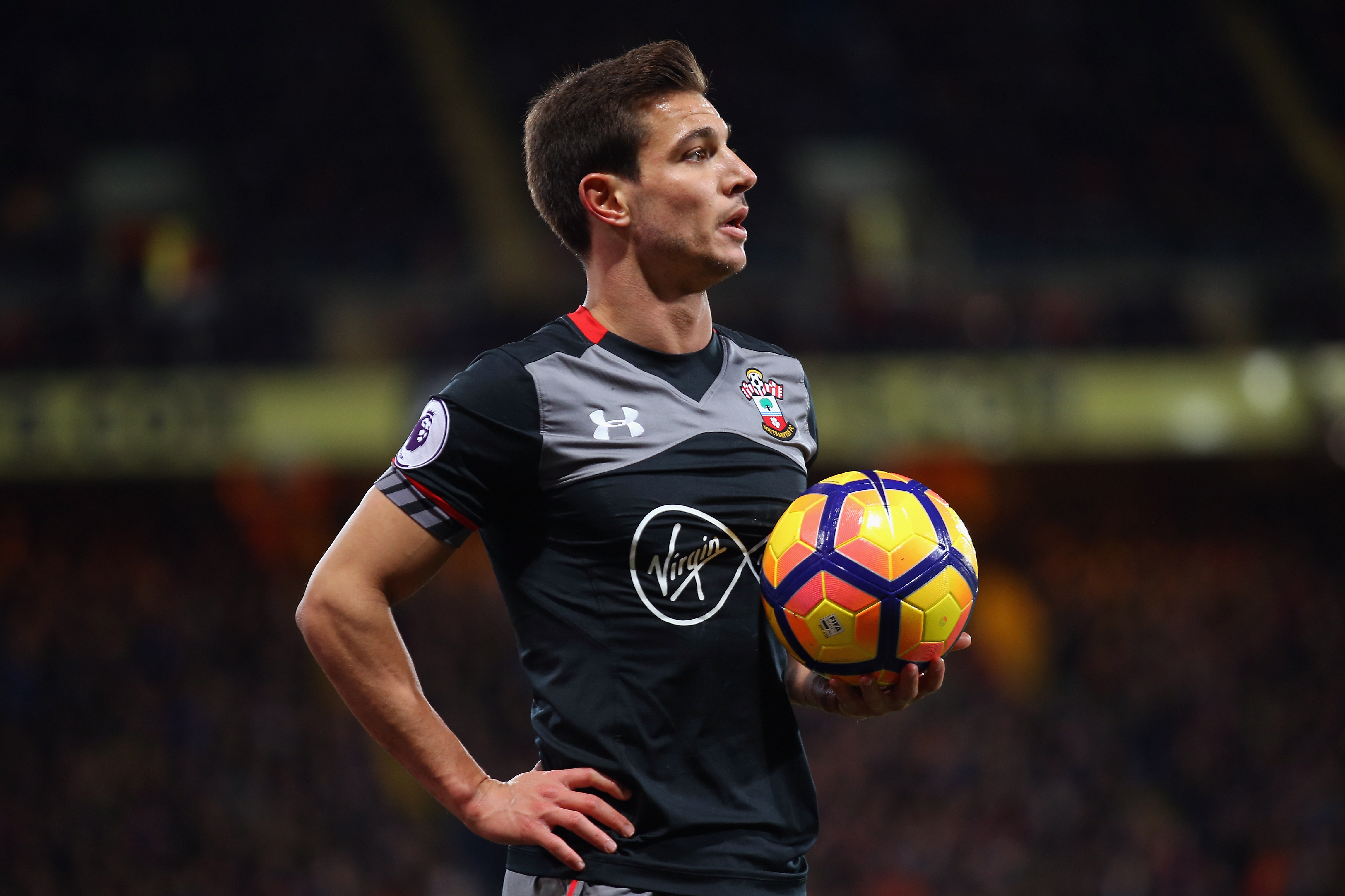 Cedric Soares has been linked with an Arsenal exit over the past few months (Photo by Bryn Lennon/Getty Images)