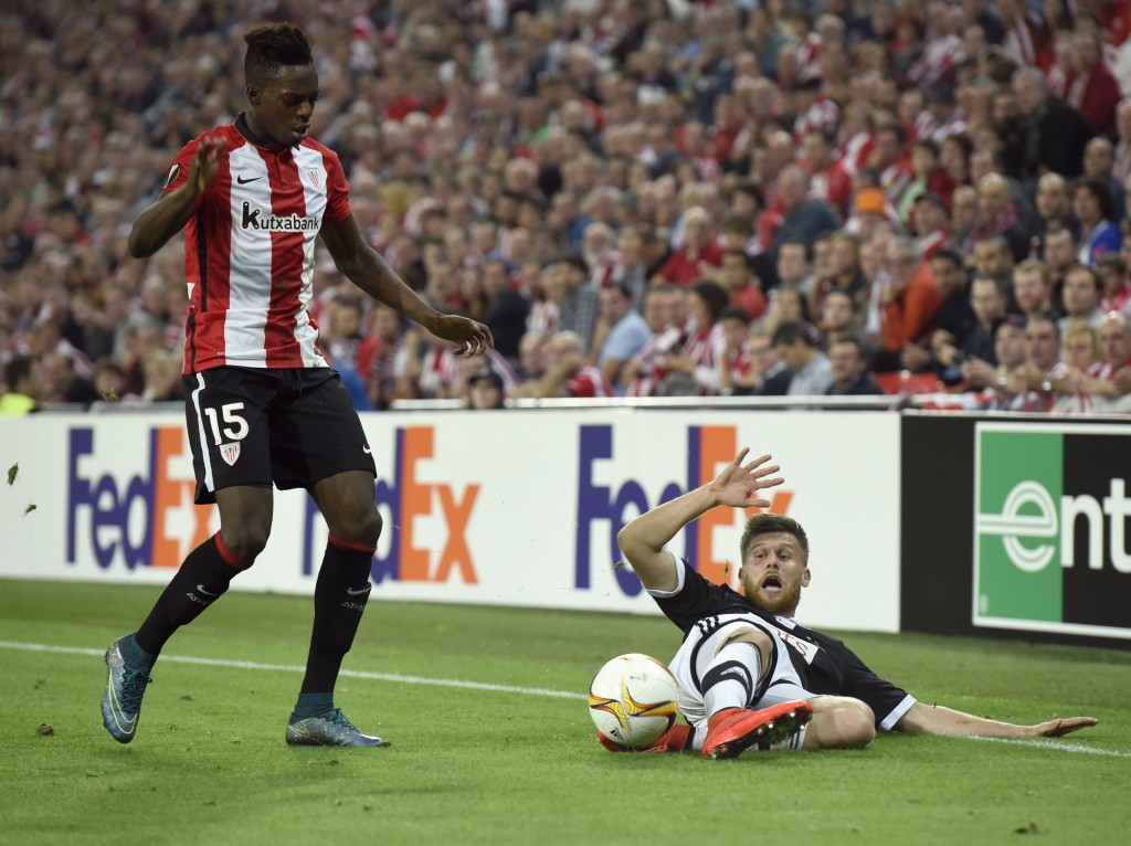 Flooring everyone with his explosive skills. (Picture Courtesy - AFP/Getty Images)