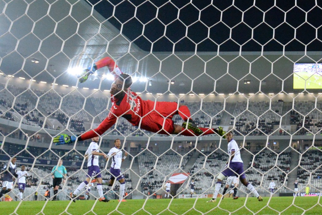Alban Lafont is flying for Toulouse and has earned many admirers. (Photo courtesy - Nicolas Tucat/AFP/Getty Images)