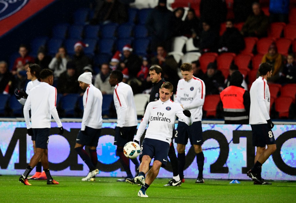 Marco Verratti is a highly sought after player in Europe. (Photo courtesy - Miguel Medina/AFP/Getty Images)