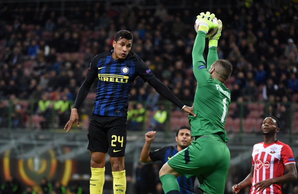 Jeison Murillo continues to rise in stature at Inter Milan. (Photo courtesy - Pier Marco Tacca/Getty Images)