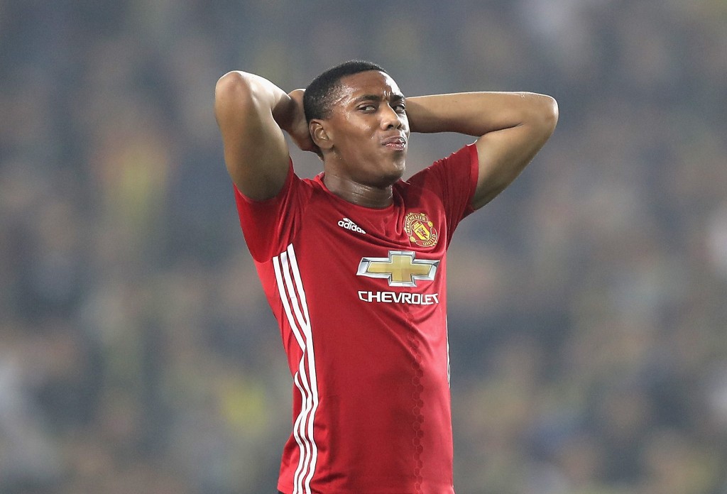 Anthony Martial has endured a frustrating second season at Manchester United. (Photo courtesy - Chris McGrath/Getty Images)