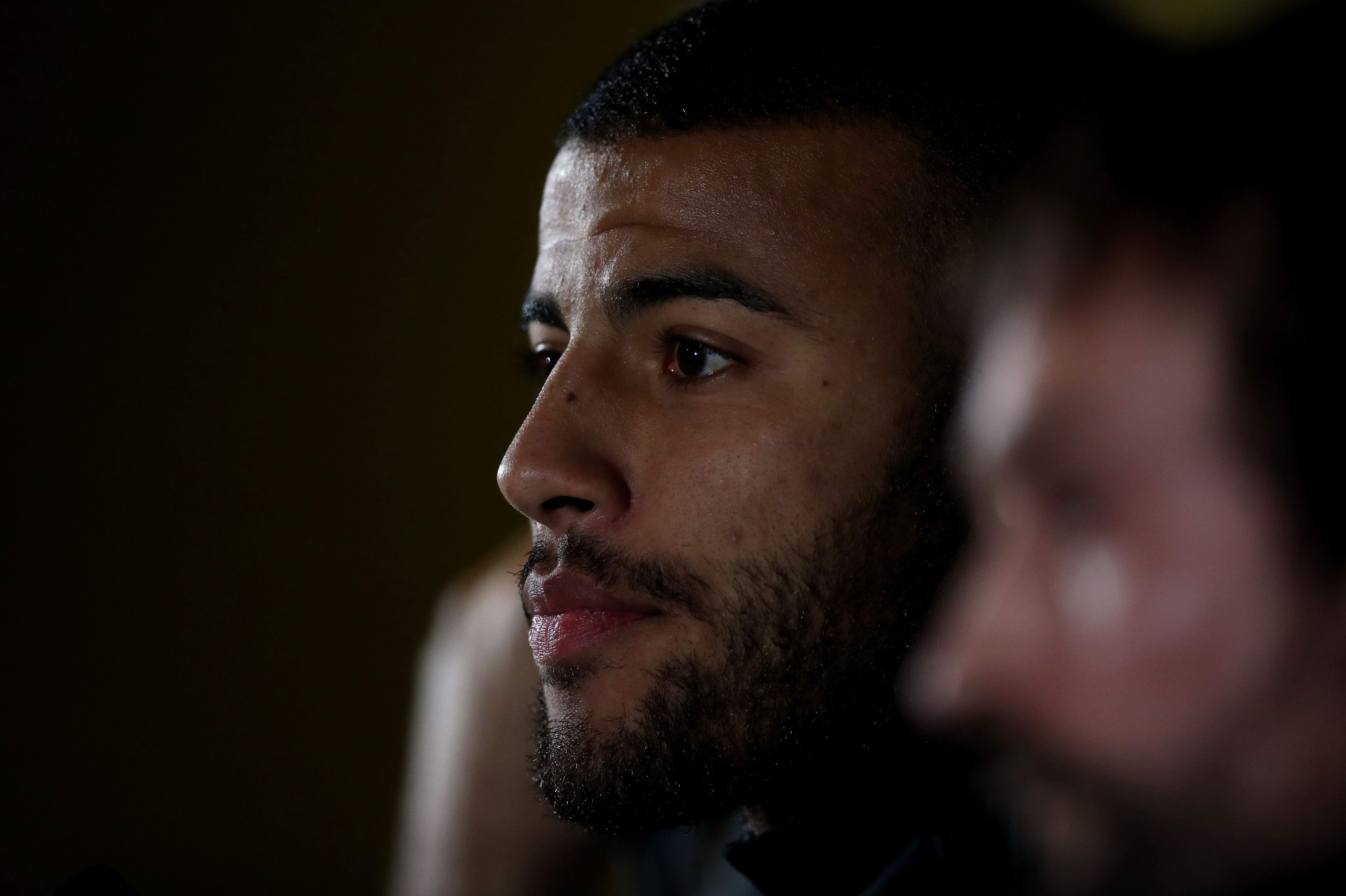GLASGOW, SCOTLAND - NOVEMBER 22: Rafinha of Barcelona speaks to the media during the FC Barcelona press conference at Celtic Park Stadium on November 22, 2016 in Glasgow, Scotland. (Photo by Ian MacNicol/Getty Images)