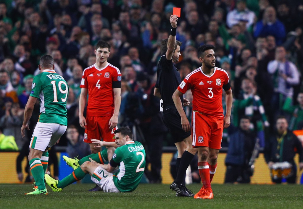 Seamus Coleman misses out for Ireland due to injury. (Photo by Ian Walton/Getty Images)