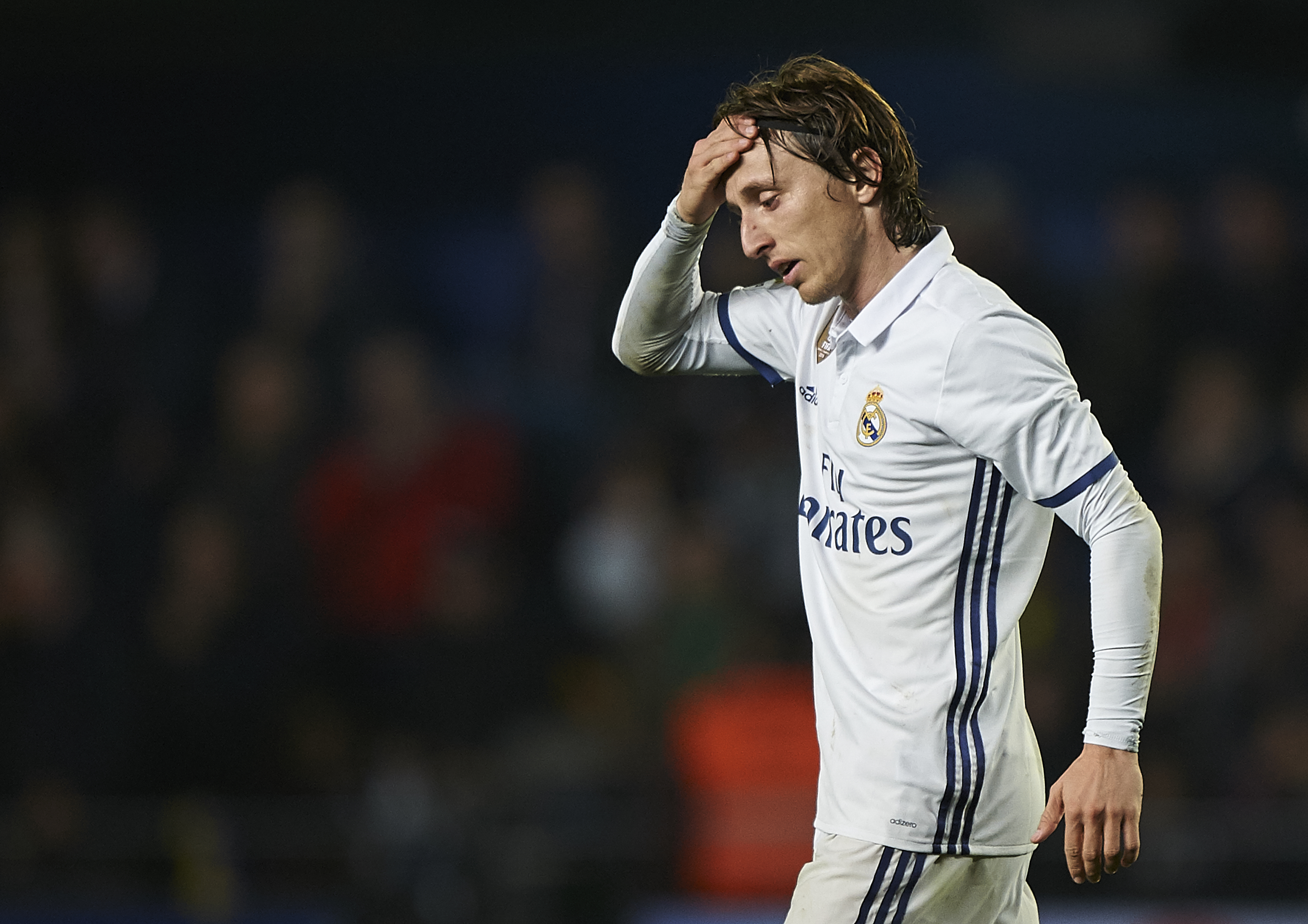 Will Modric leave Real Madrid in the summer? (Photo courtesy - Fotopress/Getty Images)