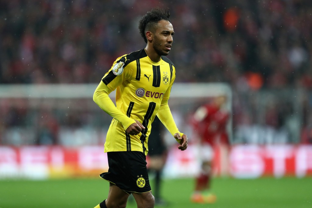 The interest in Aubameyang just keeps on growing. (Photo courtesy - Alexander Hassenstein/Bongarts/Getty Images)