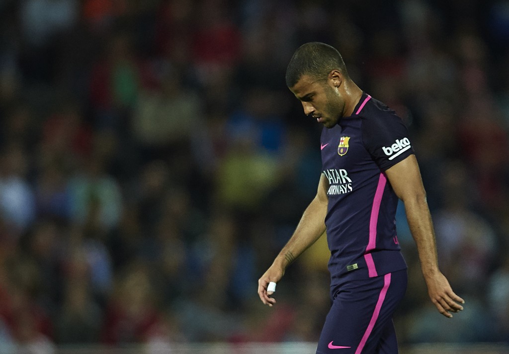 Does Rafinha's future lie away from Camp Nou? (Photo courtesy - Aitor Alcalde/Getty Images)