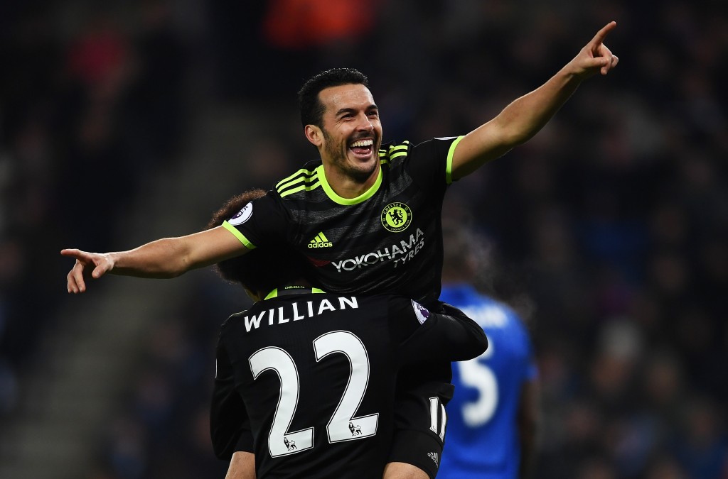 The resurgent Pedro has taken Willian's place at Chelsea. (Photo courtesy - Laurence Griffiths/Getty Images)