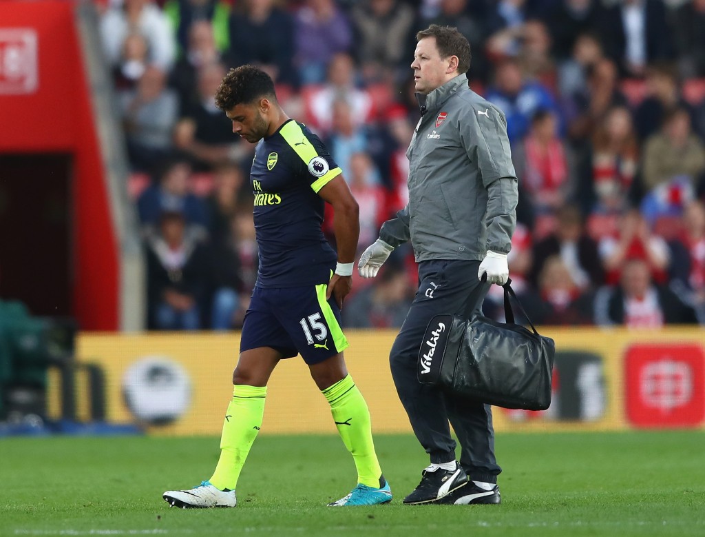 Did we see the last of Alex Oxlade-Chamberlain in an Arsenal shirt? (Photo courtesy - Michael Steele/Getty Images)