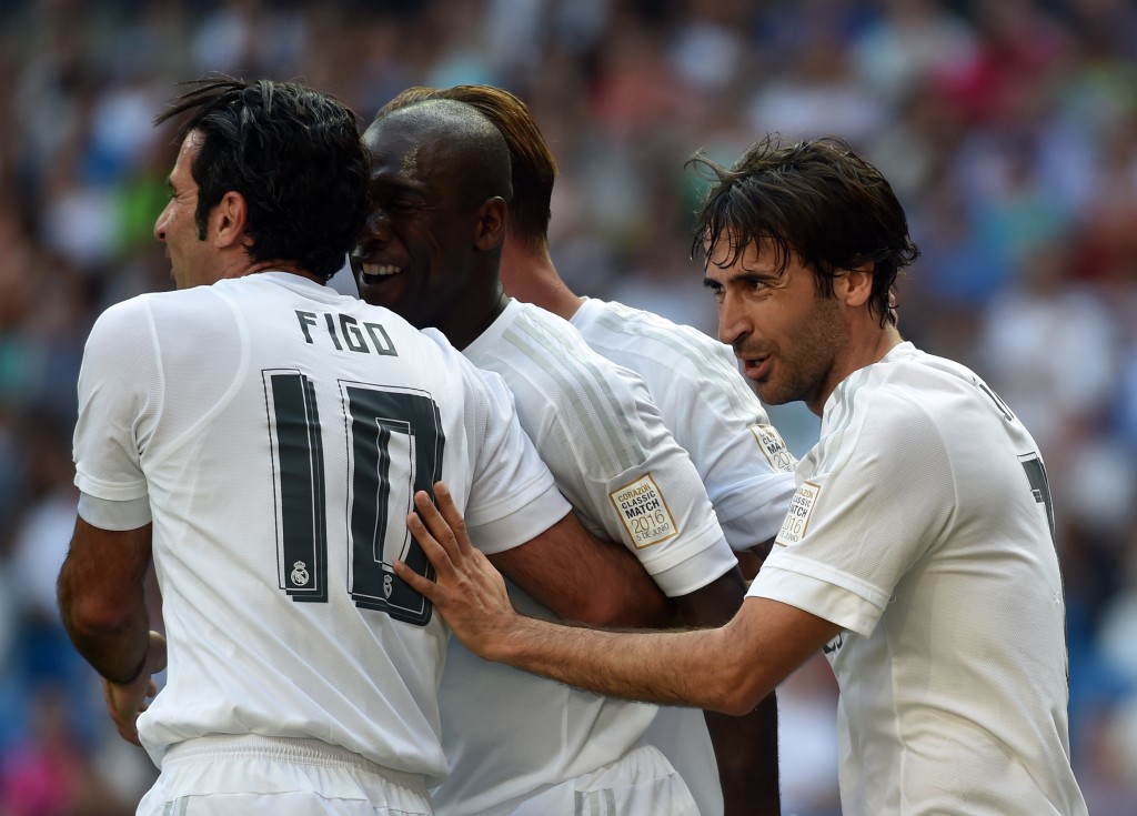 Until October 2015, Raul held the record for being Real Madrid's highest goal scorer with 343 efforts to his name. (Photo Courtesy: AFP/Getty Images)
