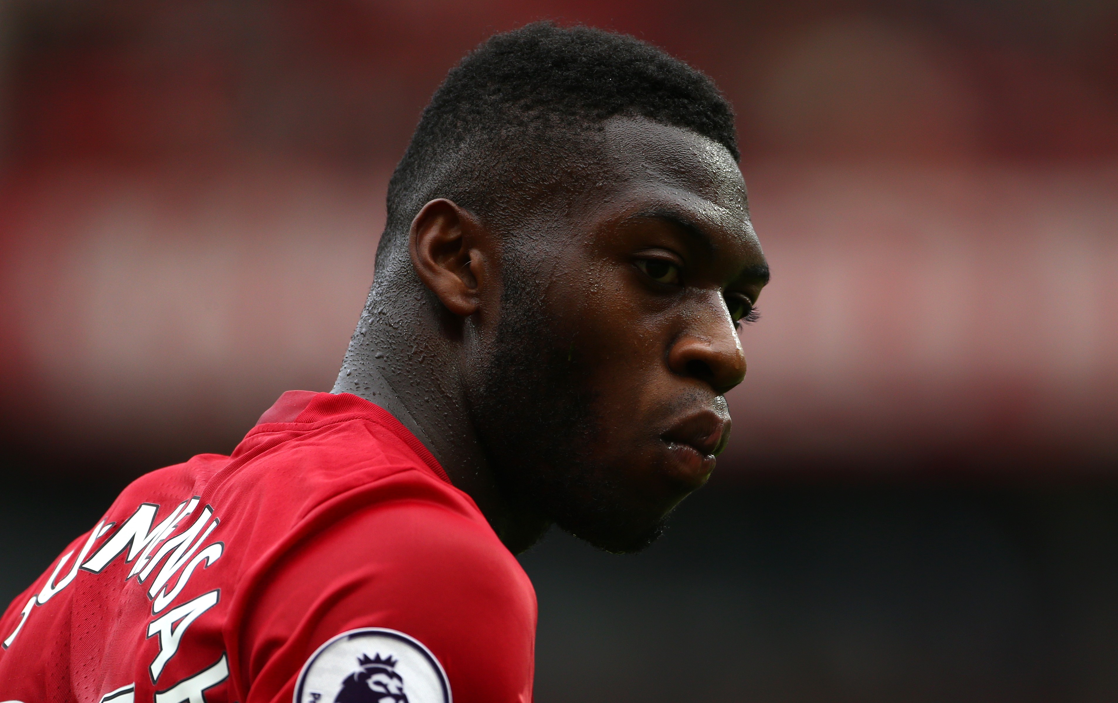 MANCHESTER, ENGLAND - MAY 21: Timothy Fosu-Mensah of Manchester United during the Premier League match between Manchester United and Crystal Palace at Old Trafford on May 21, 2017 in Manchester, England. (Photo by Dave Thompson/Getty Images)