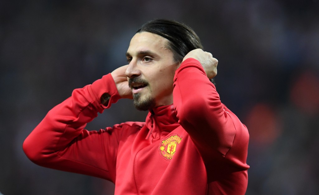 Zlatan waits in the wings and will be ready soon. (Picture Courtesy - AFP/Getty Images)