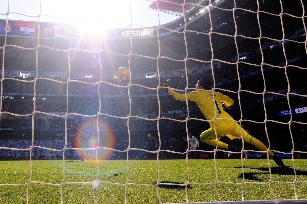 From one hallowed ground to another. Will it be Anfield for Keylor Navas? (Photo courtesy - Denis Doyle/Getty Images)