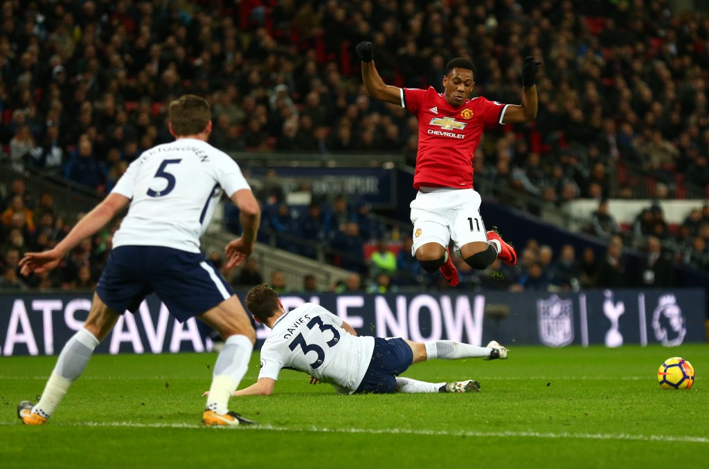 Could Martial soon be turning up in white? (Photo courtesy - Steve Bardens/Getty Images)