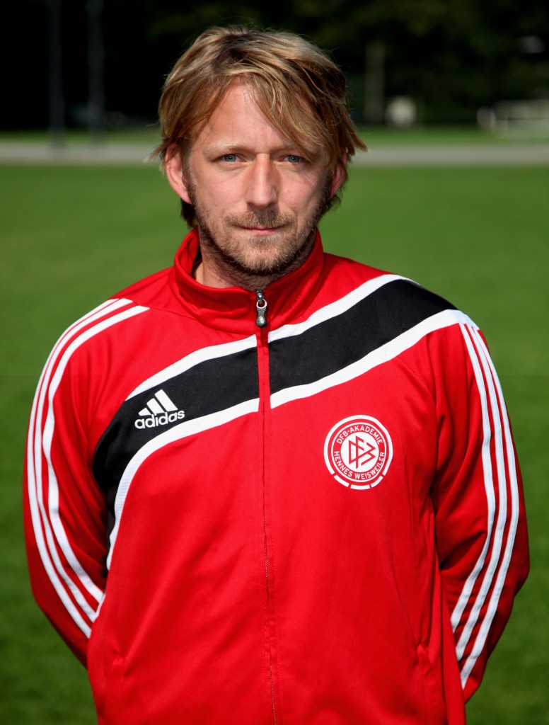 COLOGNE, GERMANY - JUNE 23: Sven Mislintat of the DFB Pro Licence Course 2010/2011 poses during the photocall at the Rheinenergie Stadium on June 23, 2010 in Cologne, Germany. (Photo by Friedemann Vogel/Bongarts/Getty Images)