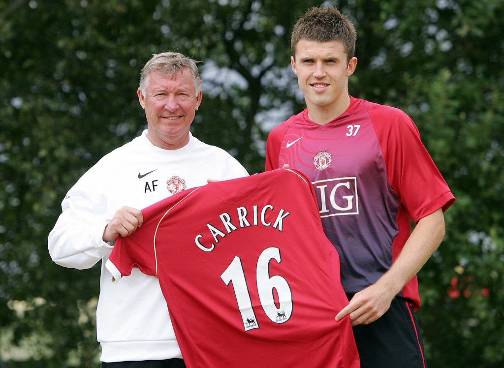 Replacing Roy Keane was a gargantuan task which Carrick did effortlessly (PAUL ELLIS/AFP/Getty Images)