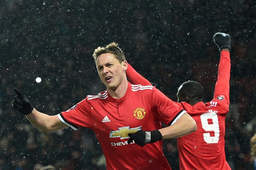 Leading the way for United (OLI SCARFF/AFP/Getty Images)