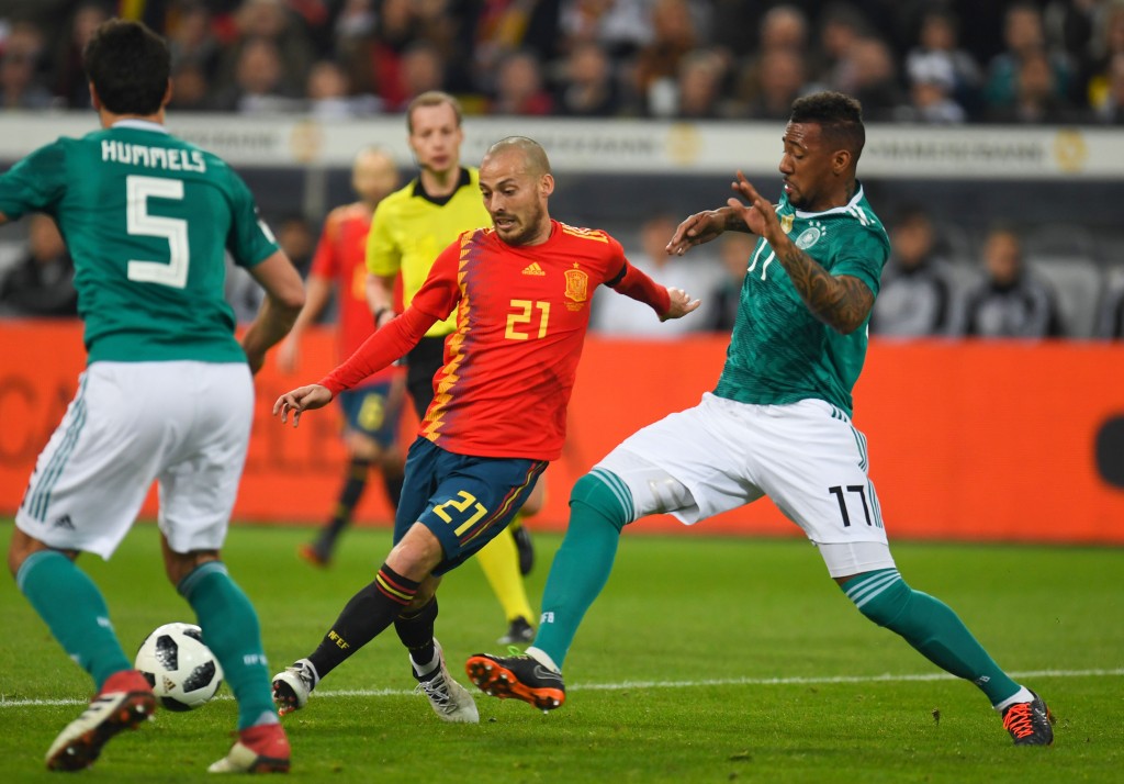 A colossal figure in defence. (Photo courtesy - Patrik Stollarz/AFP/Getty Images)