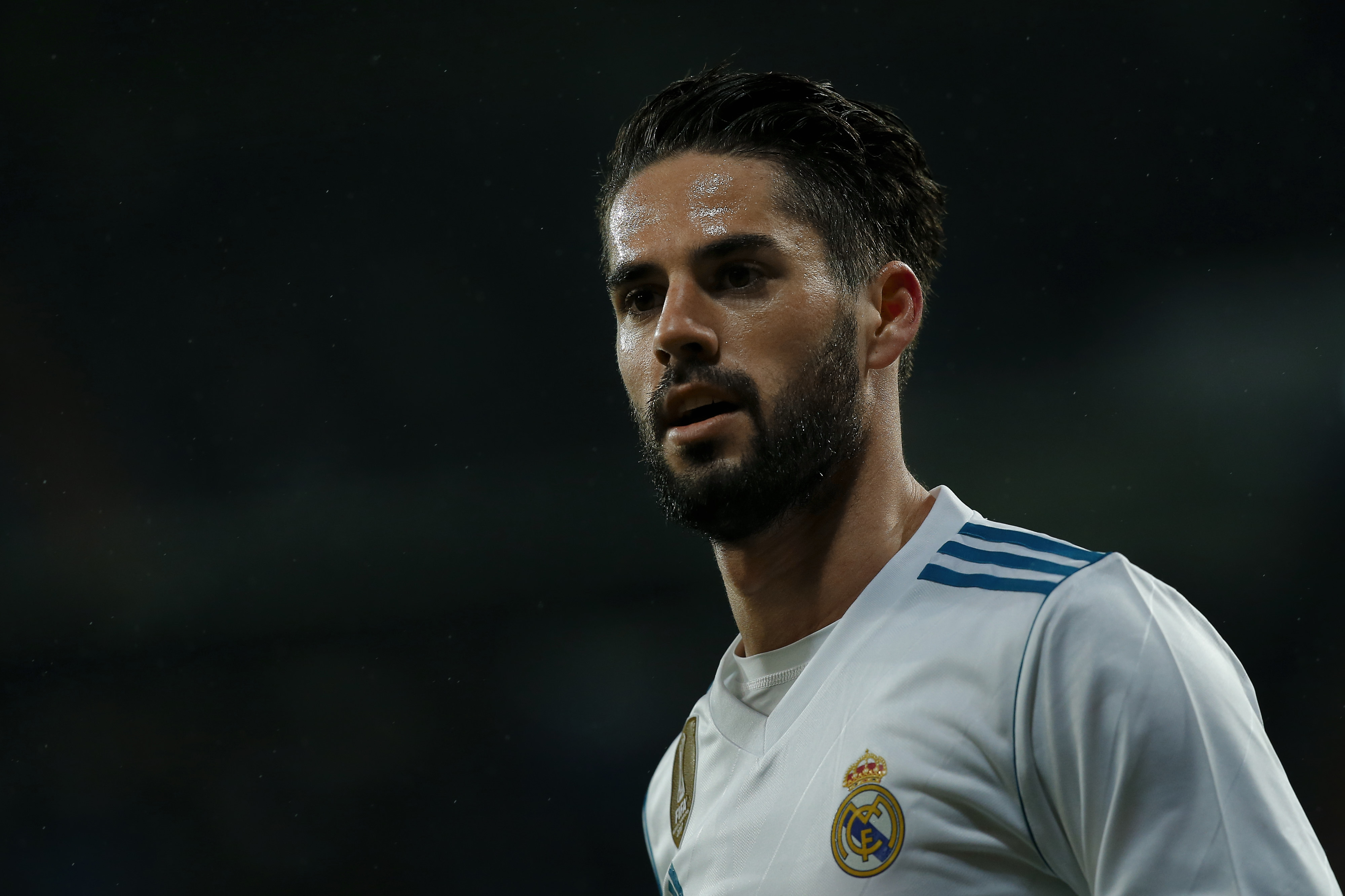 MADRID, SPAIN - MARCH 03: Francisco Roman Alarcon alias Isco of Real Madrid CF in action during the La Liga match between Real Madrid CF and Getafe CF at Estadio Santiago Bernabeu on March 3, 2018 in Madrid, Spain. (Photo by Gonzalo Arroyo Moreno/Getty Images)