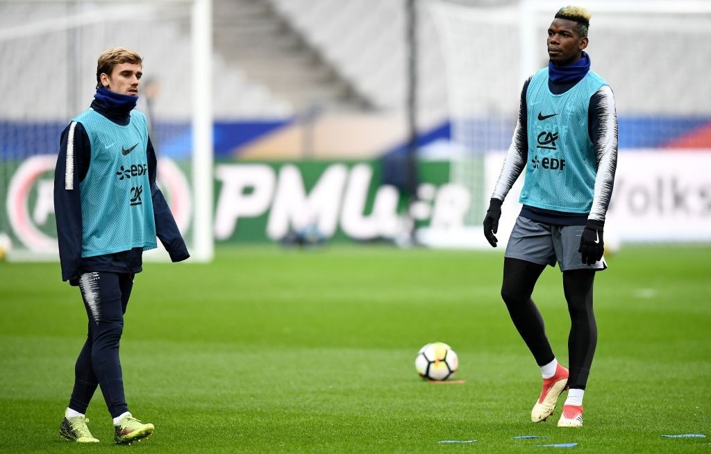The leading lights for Les Bleus. (Photo courtesy - Franck Fife/AFP/Getty Images)