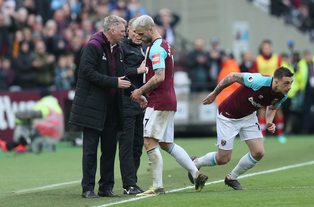 Arnautovic excelled under David Moyes at West Ham United. (Picture Courtesy - AFP/Getty Images)