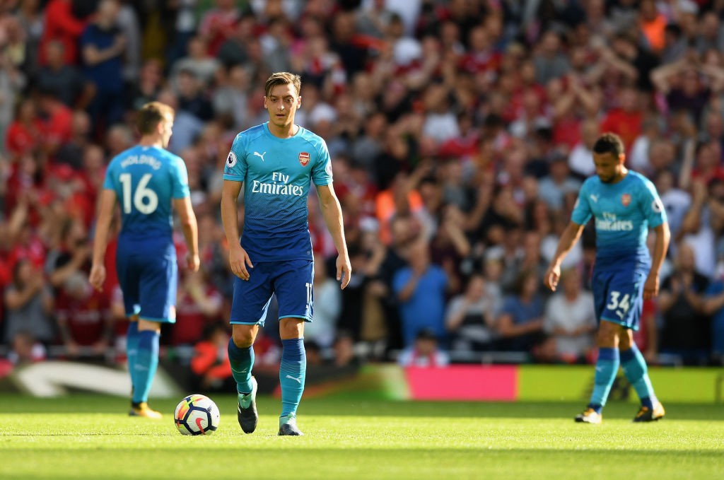 Liverpool thrashed Arsenal at Anfield. (Photo courtesy: AFP/Getty)
