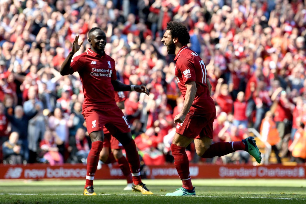 Liverpool will be heavily reliant on their attacking trio of Salah, Mane and Firmino in order to win against Real Madrid in the UCL Final. (Photo courtesy: AFP/Getty)