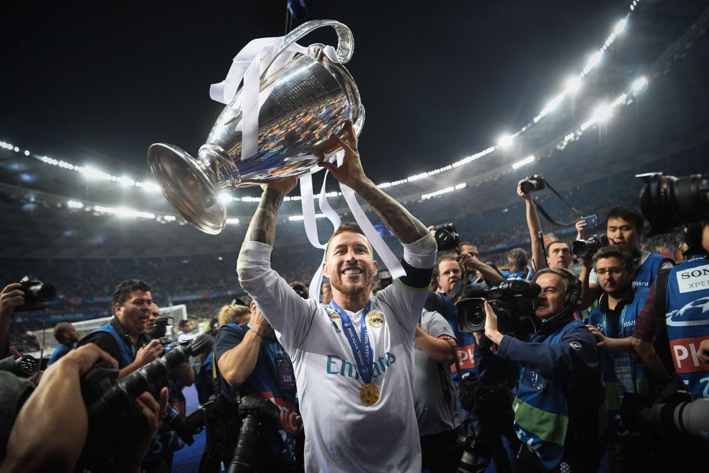 Sergio Ramos the pantomime villain wins his fourth champions League. (Photo courtesy: AFP/Getty)