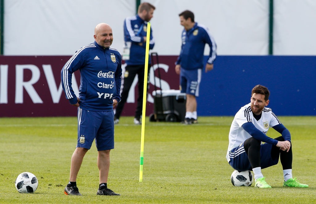 Sampaoli and Messi will be hoping Argentina have put their sketchy qualifying form behind them. (Photo courtesy - Gabriel Rossi/Getty Images)