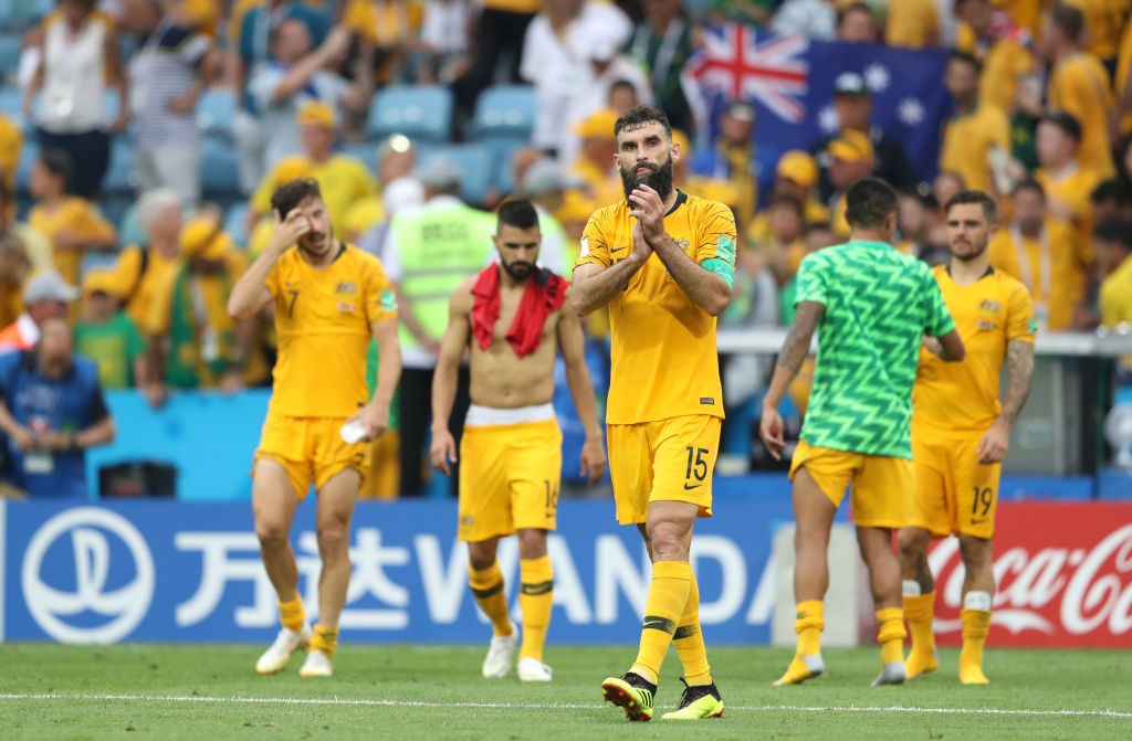 Australia were way too superior in attack against Peru but could not find a goal and eventually crashed out of the World Cup. (Photo courtesy: AFP/Getty)