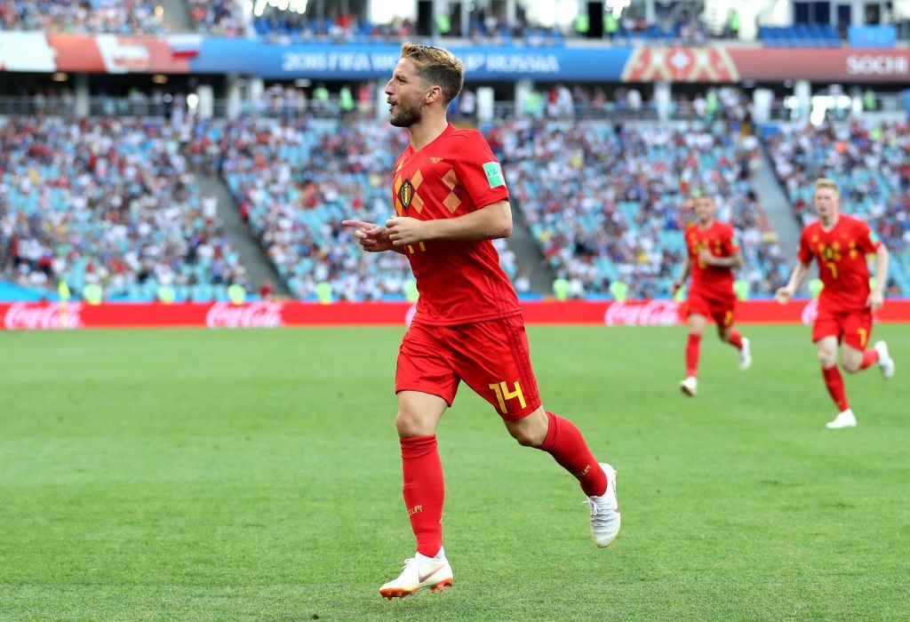 Mertens scored a screamer against Panama (Photo by Richard Heathcote/Getty Images)