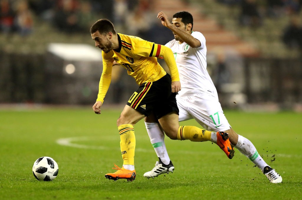 Eden Hazard will be Belgium's most important player in attack at the World Cup. (Photo courtesy: AFP/Getty)
