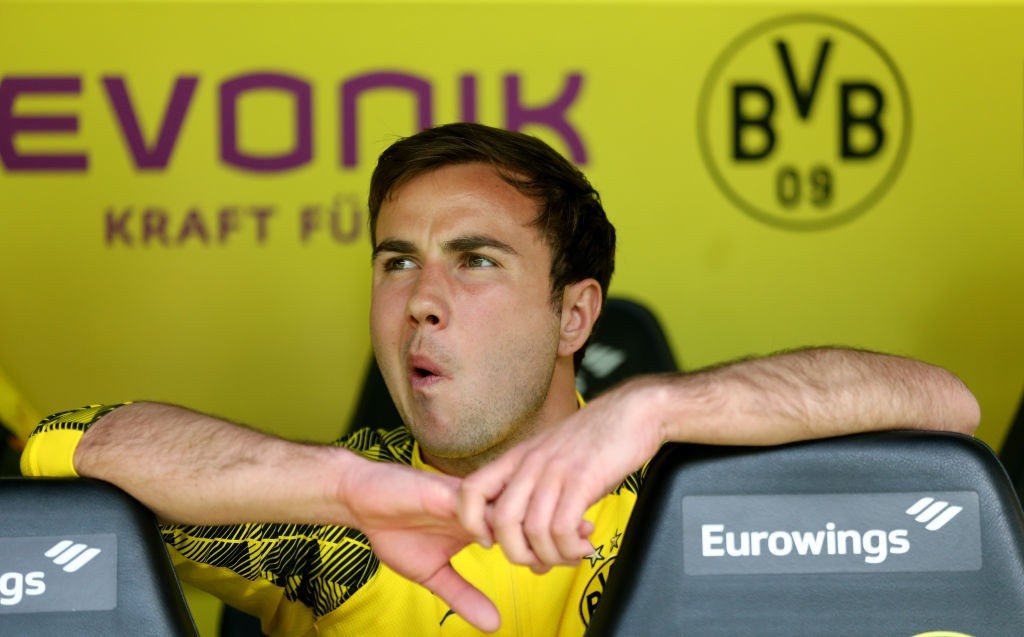 Gotze has failed to match the heights of his first Dortmund spell. (Photo courtesy - Christof Koepsel/Bongarts/Getty Images)