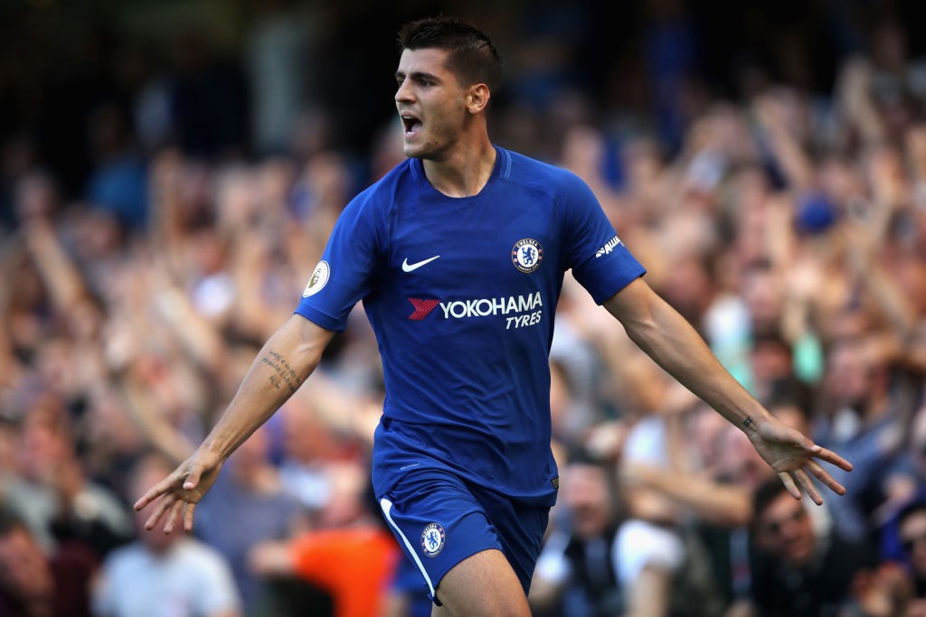 Morata's time at chelsea hasn't gone as planned with the striker only scoring 15-goals in his first full season. (Photo courtesy: AFP/Getty)
