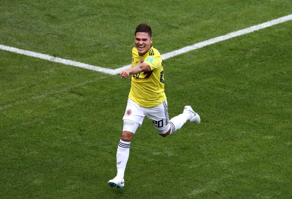 Juan Quintero is one of the World Cup's star with a goal and an assist to his name already in Russia. (Photo courtesy: AFP/Getty)