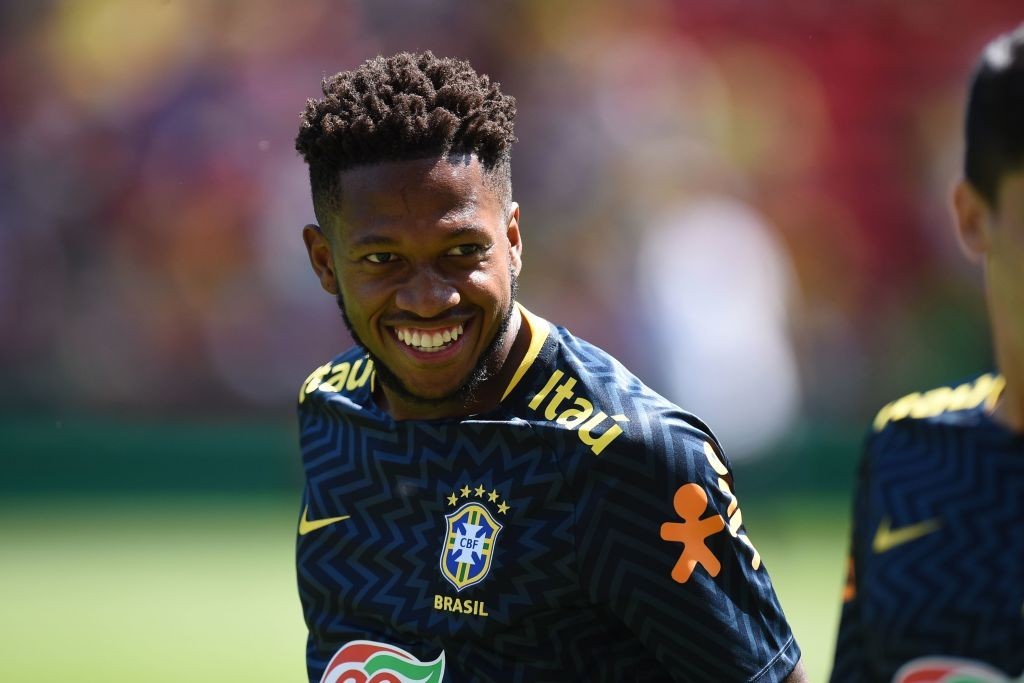 All smiles ahead of the Manchester United move? (Photo courtesy - Oli Scarff/AFP/Getty Images)
