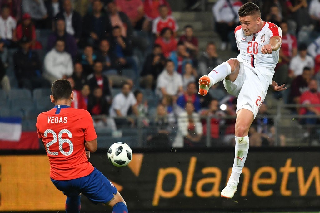 Toast of the town - Sergej Milinkovic-Savic (R) (Photo: JOE KLAMAR/AFP/Getty Images)