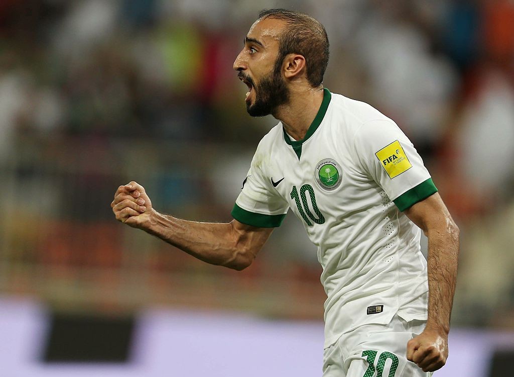 Can Al-Sahlawi regain his form against Russia? (Photo courtesy - STR/AFP/Getty Images)
