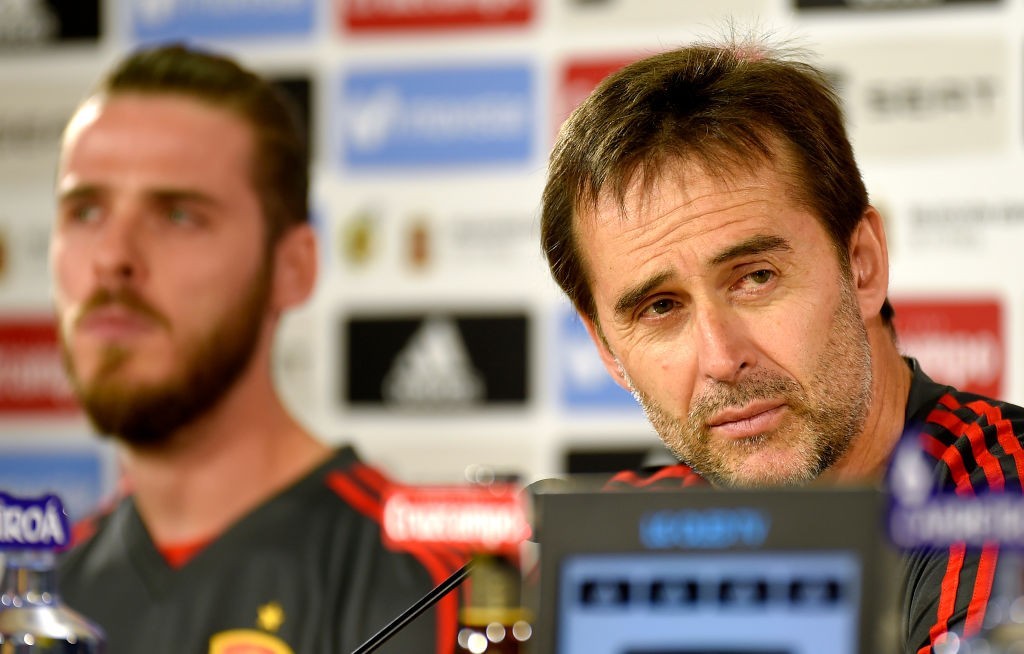 De Gea's strong relationship with Julen Lopetegui could help Real Madrid finally nab him. (Photo courtesy - Jose Jordan/AFP/Getty Images)