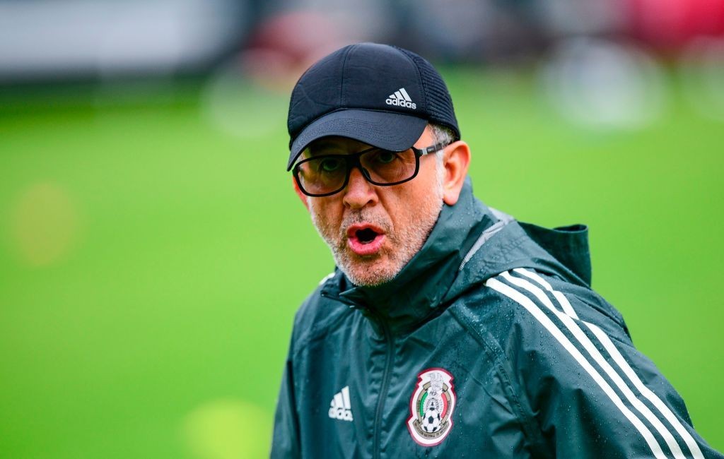 Can Juan Carlos Osorio end Mexico's round of 16 hoodoo? (Photo credit should read RONALDO SCHEMIDT/AFP/Getty Images)