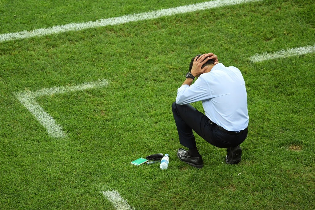 It was a frustrating afternoon for Juan Carlos Osorio & co. (Photo courtesy - Matthias Hangst/Getty Images)