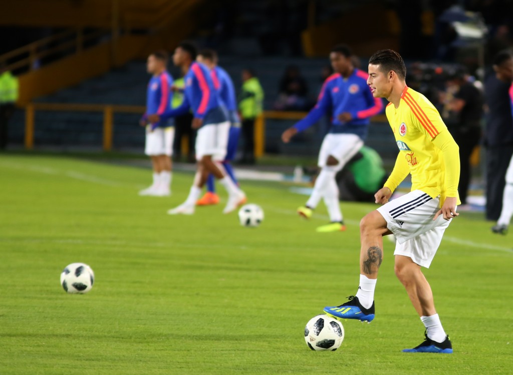 Colombian fans would be hoping the Rodriguez of 2014 turns up in Russia. (Picture Courtesy - AFP/Getty Images)