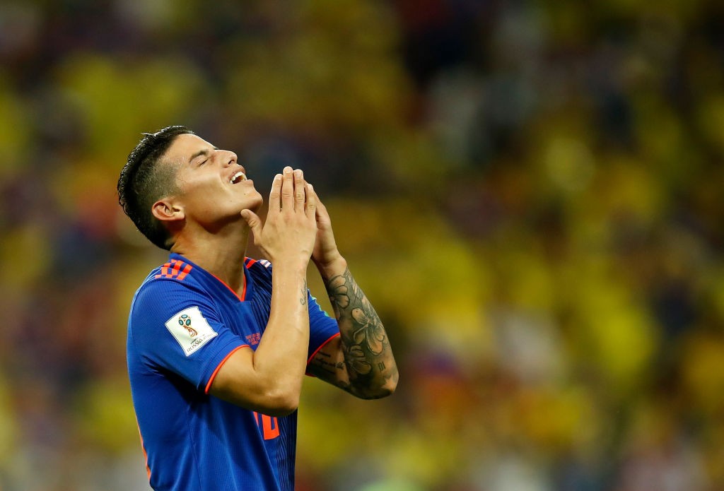 Colombia are hoping star man James Rodrigiez plays the same way he did against Poland for the rest of the tournament. (Photo courtesy: AFP/Getty)