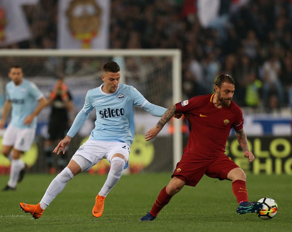 Sergej Milinkovic-Savic has been one of Lazio's star performers in the last season and would not come cheap in a potential transfer. (Photo courtesy: AFP/Getty)