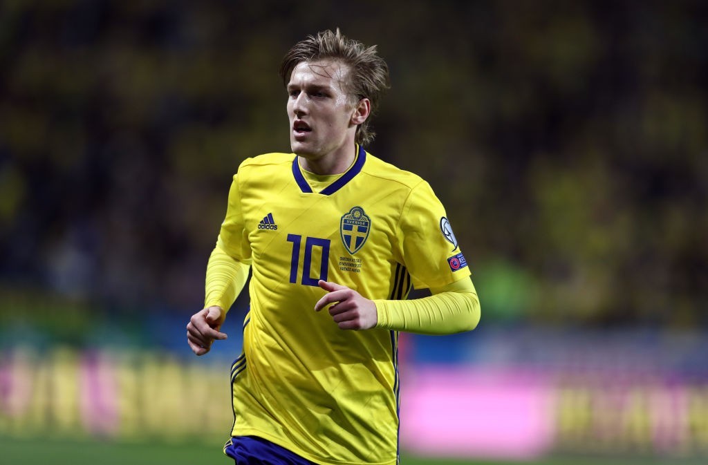 Holding the key to Sweden's progression. (Photo courtesy - Catherine Ivill/Getty Images)